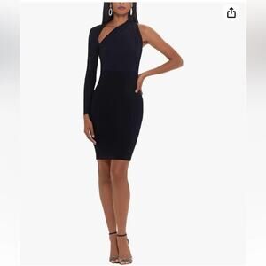 NWOT: Betsy & Adam Short One Sleeve Asvmmetrical Jersev SZ 6.